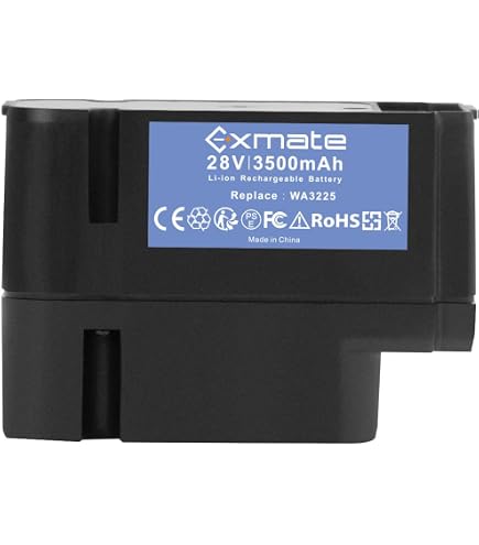 Shentec Batteria Li-ion 28V 3000mAh Per WA3225 WA3565 | Compatibile Con L1500i WG798E M500B WG755E E Altri