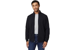 Amazon Essentials herr Lätt fransk frotté hel dragkedja stoppad hals sweatshirt