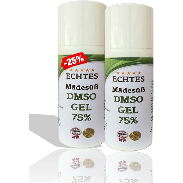 Gel DMSO 75% - Diméthylsulfoxyde Pureté 99.9% - Tube 50ml HDPE - Solvant Organique Surface