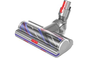 Yivy Spazzola High Torque per Dyson V11 Aspirapolvere, Spazzola Motorizzata Compatibile con V11 V15 V10 V8 V7, Ideale per Tappeti e Pavimenti Duri,Flusso d'aria Regolabile