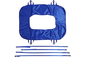 BRRNOO Feuille de Retournement pour Dispositif de Retournement du Patient, Prévenir les Plaies de Lit, évider la Fixation du Corps, Aider à Retourner le Coussin, Coussin de Transfert (L)