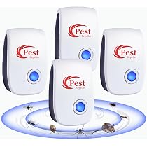 Repelente Ultrasónico De Plagas 6 En 1 - Para Mosquitos, Moscas, Ratones, Cucarachas, Arañas, Seguro Para Mascotas