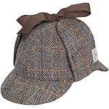Casquillo Del Deerstalker O De Sherlock Holmes Y Lupa Del Vintage - Foto 5