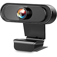 Webcam PC con microfono accessori pc webcam usb,webcam 1080p telecamera pc webcam streaming Fotocamera Webcam PC Laptop Deskt