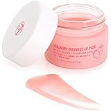 W7 Maschera Labbra Notte Sweet Dreams alla Fragola - Vitamina E, Aloe Vera e Olio di Semi d'Uva - Per labbra idratate, carnos