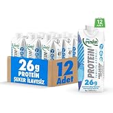 Pınar Vanilya Aromalı Proteinli S&uuml;t 500 Ml X 12 Adet