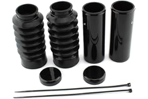 FINMOKAL 49 mm Vollgabelabdeckung für HARLEY-DAVIDSON Sportster Forty Eight XL1200X 48 16-22