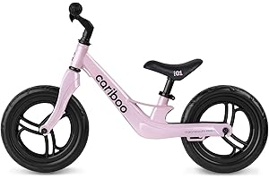 cariboo Magnesium Pro Bicicleta Sin Pedales para Niños Desde 2 Años Ultraligera Cuadro De Magnesio Ruedas 12 Pulgadas Sillín Ajustable hasta 30 Kg Montaje Rápido
