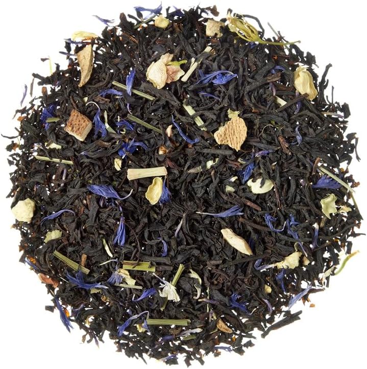 TEA SHOP - Té Negro Earl Grey Special 100g - 50 Tazas - Formato a Granel - Black tea - Earl Grey - En Hojas - Energizante y Antioxidante
