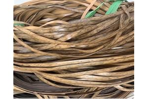 UYEOCO Polyäthylen-Kunststoff-Rattan-Reparaturmaterial Für Stricken Und Reparaturen, Rattan-Stuhl, Tischkorb Kunststoffgeflechttes Für Gartenmöbel, Langlebiges Korbgeflecht, Sitzbank, Tisch ( Color : A )