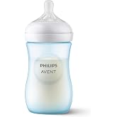 Philips Avent Doğal Tepkili Biberon, 260 ml, 1 Ay+, Akıtmaz Emzik, Kolik ve Gaz &Ouml;nleyici, BPA İ&ccedil;ermez, Mavi, SCY903/21