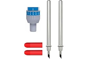 WOLOVO CABLDP1 - Cuchillas de corte estándar para Brother ScanNCut 1 2 ScanNCut DX2 DesignNCut para soportes CAHLP1 compatibles