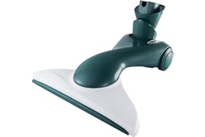 BIERRE STORE Cepillo articulado HD40 compatible Kobold VK130 VK131 VK135 VK136 VK140 VK150 con ruedas suaves cabezal giratorio y cerdas atrapapolvo