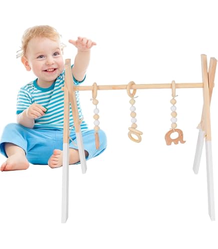 Carrello da gioco in legno per bambini