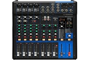 YAMAHA MG10XUF - MIXER USB a 10 canali con alimentazione phantom ed effetti