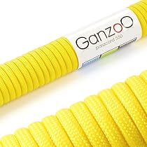 Paracord 550 Corda Nylon – Oro Rosso – Senza Anima/CON Anima – Tutte Le Taglie – Prodotto USA