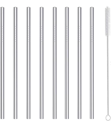 Legami - Set Da 6 Cannucce In Acciaio Inox Oro: L'alternativa Eco-Friendly E Stilosa Per I Tuoi Drink