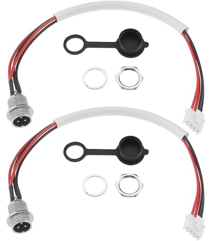 Ponte Moto Porta Di Ricarica 3 Pin Per Hoverboard/Scooter Elettrico - Ricambio Per Cavo Caricatore, 2 Fili Ricambio Presa Hoverboard Ponte Moto Porta Di Ricarica 3 Pin Per Hoverboard/Scooter Elettrico - Ricambio Per Cavo Caricatore, 2 Fili Ricambio Presa Hoverboard
