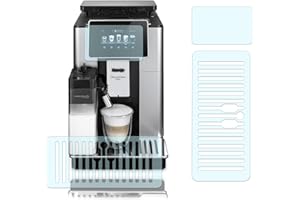 MOTO SCREENIES Film de protection anti-rayures pour égouttoir et film de protection d'écran pour DeLonghi PrimaDonna Soul Ecam 610.75-610.74 - 610.55-612.55