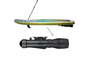 G CAMOLECH Patinete eléctrico subacuático de 500 W, scooter de buceo gratuito de 40 m, motor sin escobillas, batería extraíble de 60 minutos, scooter de agua para piscina (CM7-1Pro)