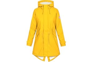 derbe Damen Regenmantel Tidaholm | Regenmantel | Frauen | mit Futter | Hamburg | Friesennerz | Warm