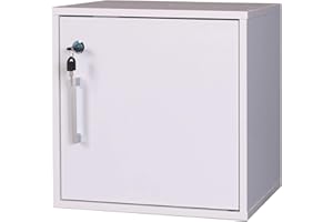 Möbeltresor Malin Safe mit Schlüssel weiß HTI-Line