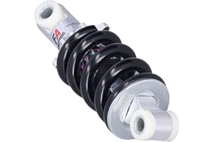 Keenso 125 Mm Moto Ammortizzatore, Ammortizzatore Molla Ammortizzatori 1200 libbre anteriore posteriore per moto 47 49 Dirt Pit Bike ATV Go Kart Ammortizzatori e Supporti