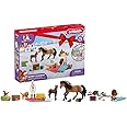 schleich HORSE CLUB Advent Calendar 2023 HC, from 5 Years, 98982 - Building Supplies, 24 Pieces