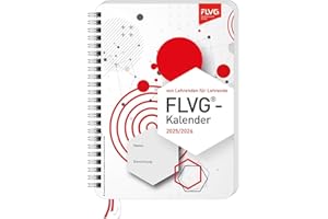 FLVG Teacher's Calendar 2025/2026 A5 for Teachers Compact School Planner, Teacher Planner for Teaching, School and Job