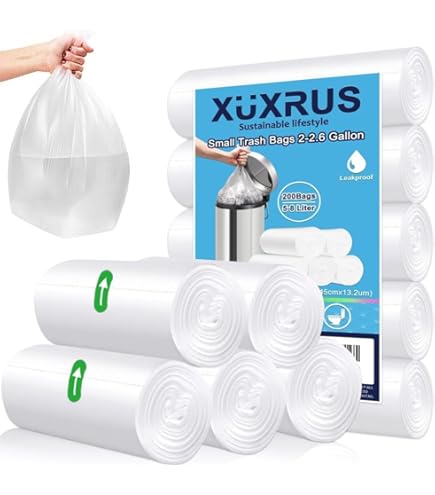 Sac Poubelle Biodégradable 10 Litres, Sac Poubelle De Recyclage, Sac Dégradable Pour La Maison