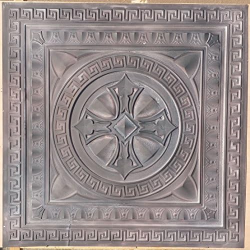 PL01 Faux Painted tin Art 3D Ceiling Tiles Old Wood Gray Embossed photosgraphie Background Decoration Wall Panels 10pieces/lot