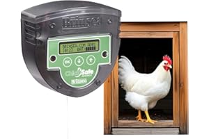 Brinsea ChickSafe Advance - Automatic, Tough, Reliable & Digitally Controlled Chicken Coop Door Opener - Light Sensor/Timer - Easy to Use - Self Calibrating - Made in Great Britain - 3 Year Guarantee