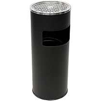 Wesco Standascher 50 Liter - Mit Sieb & Verzinktem Einsatz Anthrazit