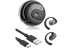 Qaum Écouteurs de traduction de langue AI, 144 langues en temps réel avec microphone, écouteurs de traduction bidirectionnelle 48h avec Bluetooth 5.4 pour l'apprentissage des voyages et des affaires