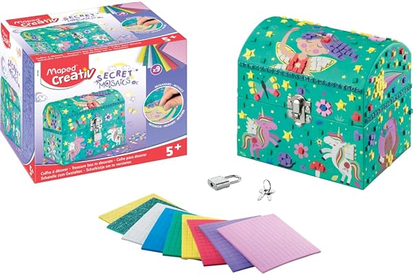 Maped Creativ - Aqua'Art Danse - Activité Aquarelle pour Enfants - Coloriage aux Crayons Aquarellables + Pinceau à Eau sur Supports Métallisés - 3 Affiches à Colorier et Personnaliser - Dès 7 Ans