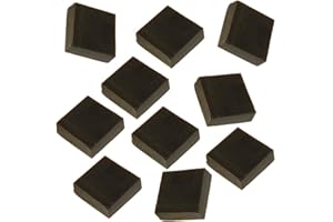 Tenlacum - Colla a membrana solida per flauto di bambù, 2 x 2 x 0,5 cm (10 pezzi)