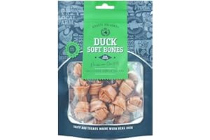 ark future Doggie Delights Dog Treats – High-Protein, Low-Fat Duck Soft Bones – Healthy & Delicious Dog Snacks Made with Real Ingredients