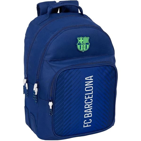 Mochila Escolar Real Deportivo De La Coruña – Oficial, Resistente, Ergonómica 32x16x44 Cm – Ideal Para Niños