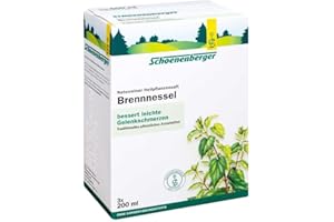GLATTOL BRENNNESSELSAFT Schoenenberger 3X200 ml