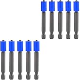 10 Adet Mıknatıslı Bits U&ccedil; PH2 65 mm Renkli Vida Tutucu S&ouml;kme Yıldız Matkap Vidalama Ucu S2 &Ccedil;eliği