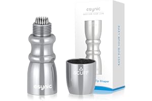 eSynic Popular Snooker Cue Tips Shaper 3 in 1 Pool Cue Tips Shaper Set Billiard Snooker Accessories Pool Cue Accessories Snooker Cue Tips Shaper 3 in 1 Tool - -Shaper, Scuffer, Aerator