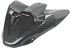 FAYEDENICY Sport Touring Moto faro ruota anteriore Fender Becco estensione Nose Holder Cone Guardia Extender copertura cappuccio per Tracer 700 Tracer 700 GT 2016 2017 2018 2019 (Aspetto carbonio)