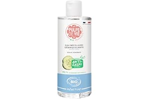 Pulpe de Vie - Eau Micellaire Certifiée BIO Ô ma douce 400ml - Anti-gaspi ! Concombre - Nettoie en Douceur - Apaise les Peaux Sensibles - Extraits Végétaux - Formule Respectueuse