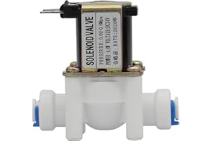 DIGITEN 24V 1/4" Inlet Feed Water Solenoid Valve for RO Reverse Osmosis Pure System