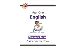 KS1 English Year 1 Daily Practice Book: Summer Term (CGP Year 1 Daily Workbooks)