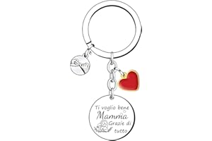 VZIUYTRE Regalo di Mamma Portachiavi Donna Gioielli Mummia Mama Madre Regalo Regalo per la Festa Della Mamma Regalo di Compleanno (1)