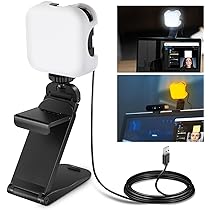 Kit Illuminazione Per Videoconferenze 2 Pezzi - Regolabile Via App Per Webcam
