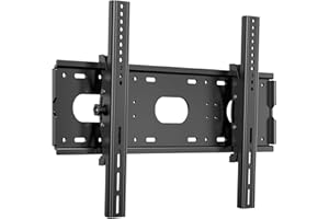 JXMTSPW TV Wall Bracket for Most 42-85 Inch LCD LED Flat Curved TVs up to 85kg, Low Profile Tilt Bracket, Heavy Duty Television Wall Mount with Max VESA 700x500mm, Universal Large TV Mount
