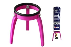 M SHOP ITALIA Kit soporte bombona bombona cartucho gas refrigerante todos los modelos + goma antideslizante 1900003