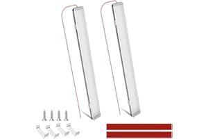 Intckwan Plafon Led 12v Autocaravana, 228 LEDs, 10W, Luz Led 12v, Tira Led 12v, 12V Interior Lampara, 6000K Blanca, Luces LED Coche para RV Caravana Camper Furgoneta Barco Techo Camión(2 Piezas)